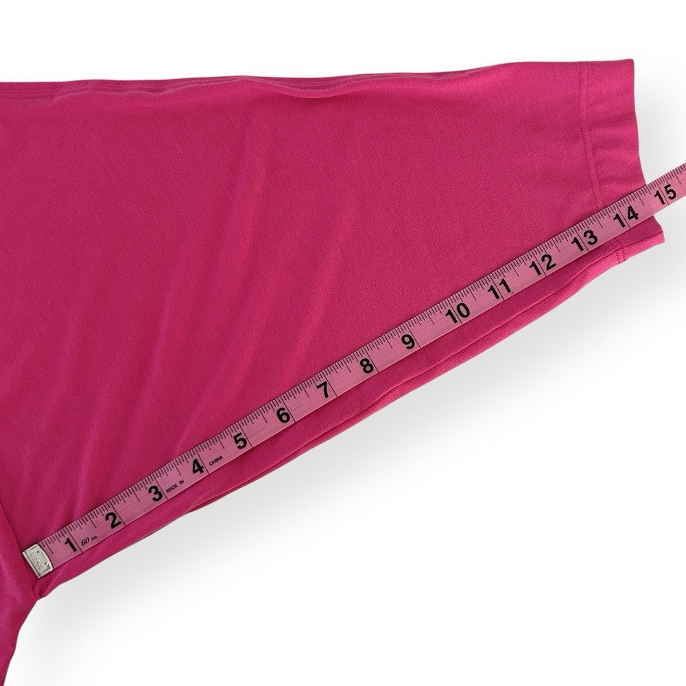 Athleta XL Pink Long Sleeves UPF 25 Breathable Moisture Wick Cool Down Top NWOT - Picture 11 of 16